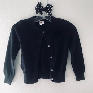Naartjie Kids Black Cardigan